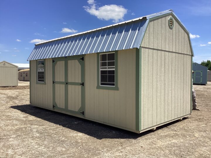 Traditional Side Lofted Barn 10 x 20 - Image 2