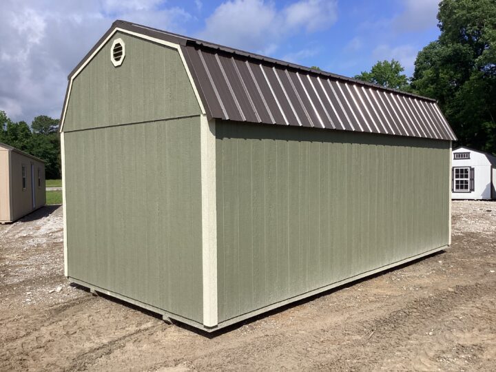 Traditional Side Lofted Barn 10 x 20 - Image 2