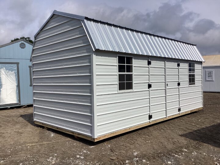Metal Side Lofted Barn 10 x 20 - Image 3