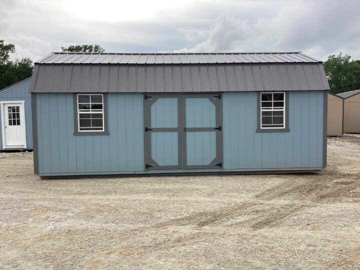 Traditional Side Lofted Barn 12 x 24 - Image 7