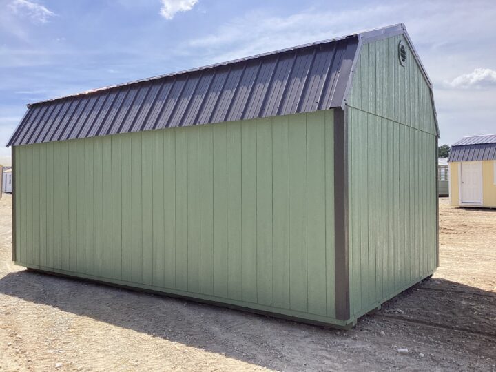 Traditional Side Lofted Barn 12 x 20 - Image 3