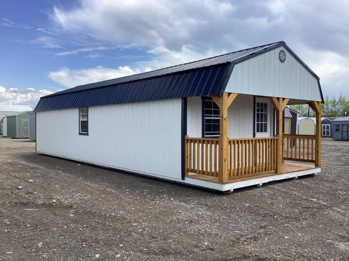 Traditional Lofted Barn Cabin 14 x 40 - Image 4