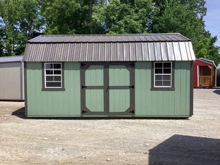 Traditional Side Lofted Barn 12 x 20 - Image 5