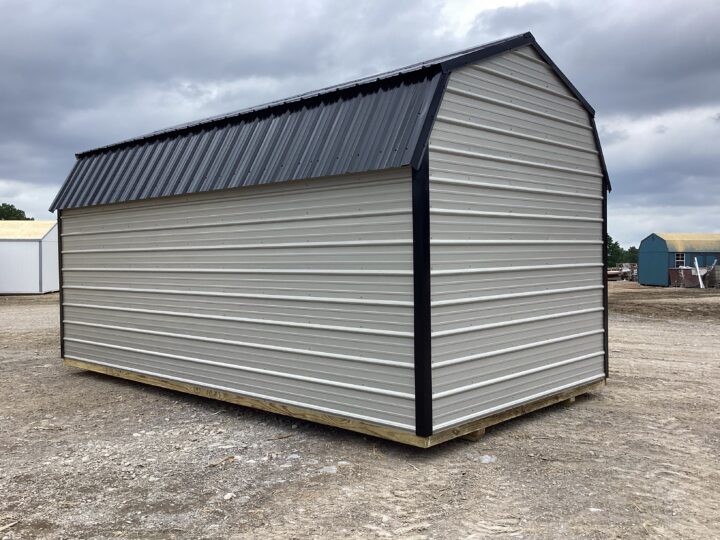 Metal Lofted Barn 10 x 20 - Image 2