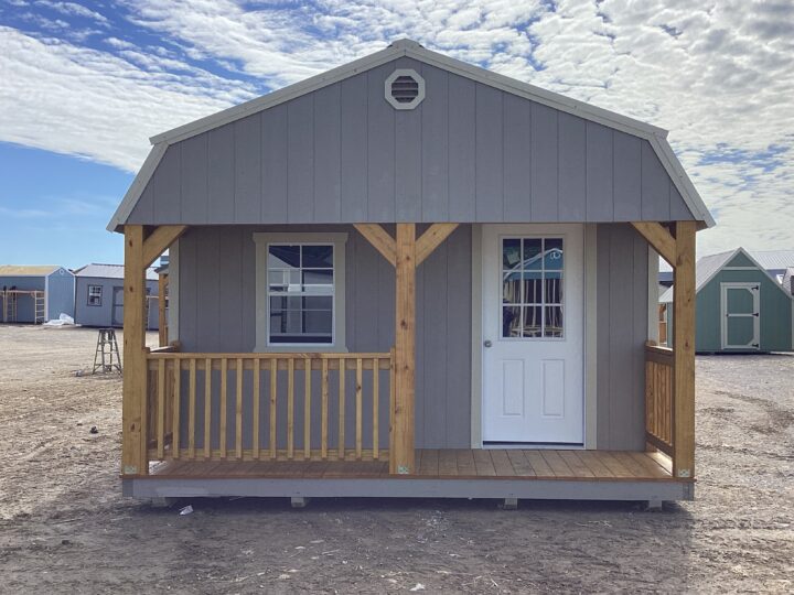Traditional Lofted Barn Cabin 14 x 40 - Image 6