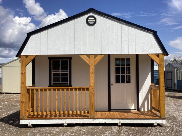 Traditional Lofted Barn Cabin 14 x 40 - Image 3