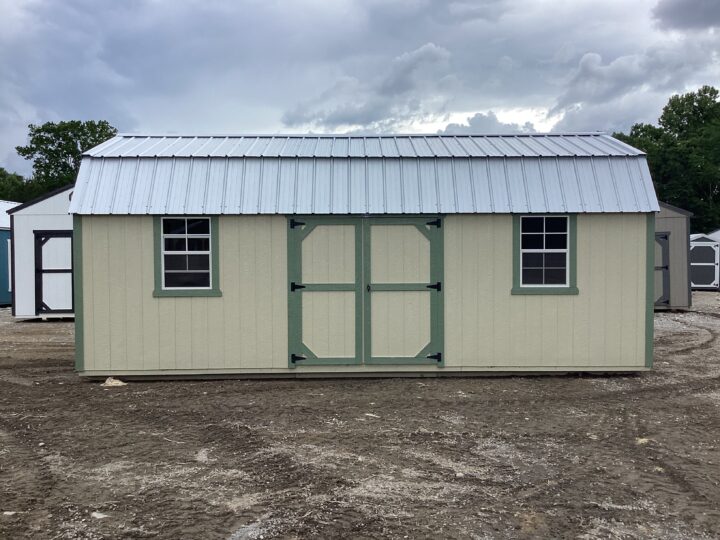 Traditional Side Lofted Barn 12 x 24 - Image 4