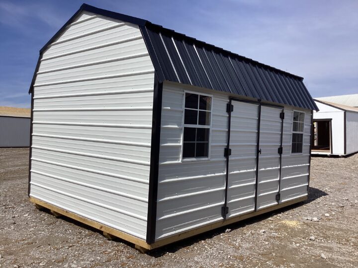 Metal Side Lofted Barn 12 x 16 - Image 2
