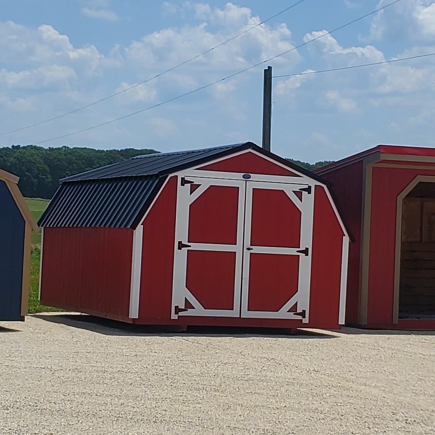 Traditional Short Wall Barn 10 x 16