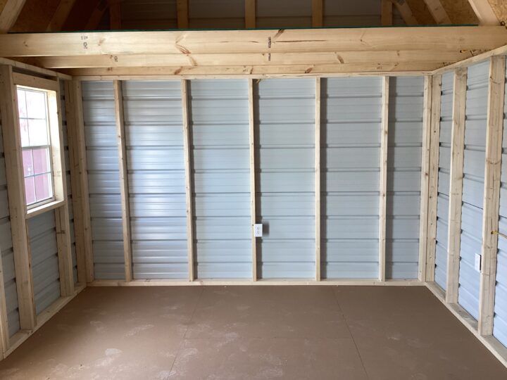 Metal Side Lofted Barn 12 x 16 - Image 10
