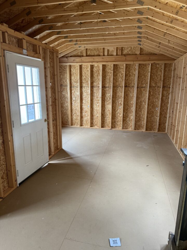 Elite Center Porch Cabin 14x24 - Image 5
