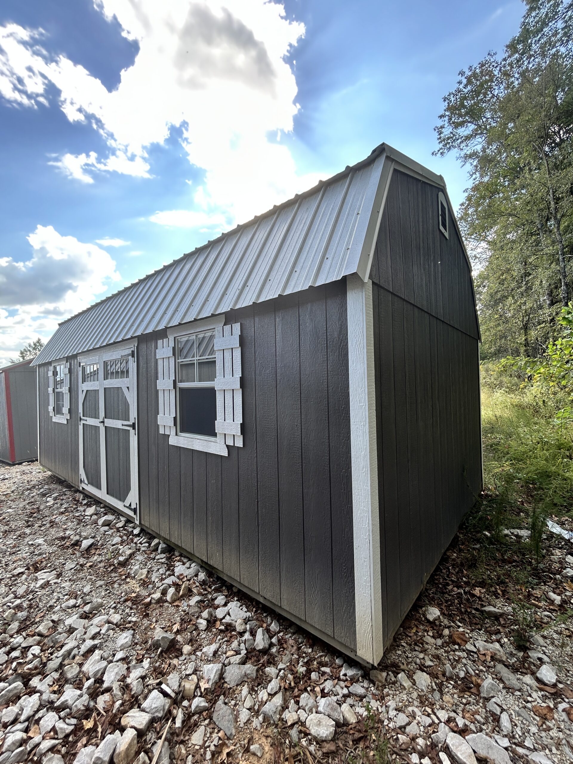 Elite Side Lofted Barn 12x24 - Image 5