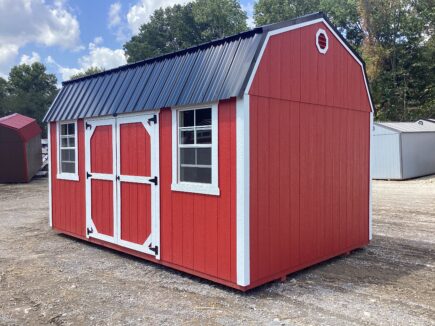 Traditional Side Lofted Barn 10 x 16