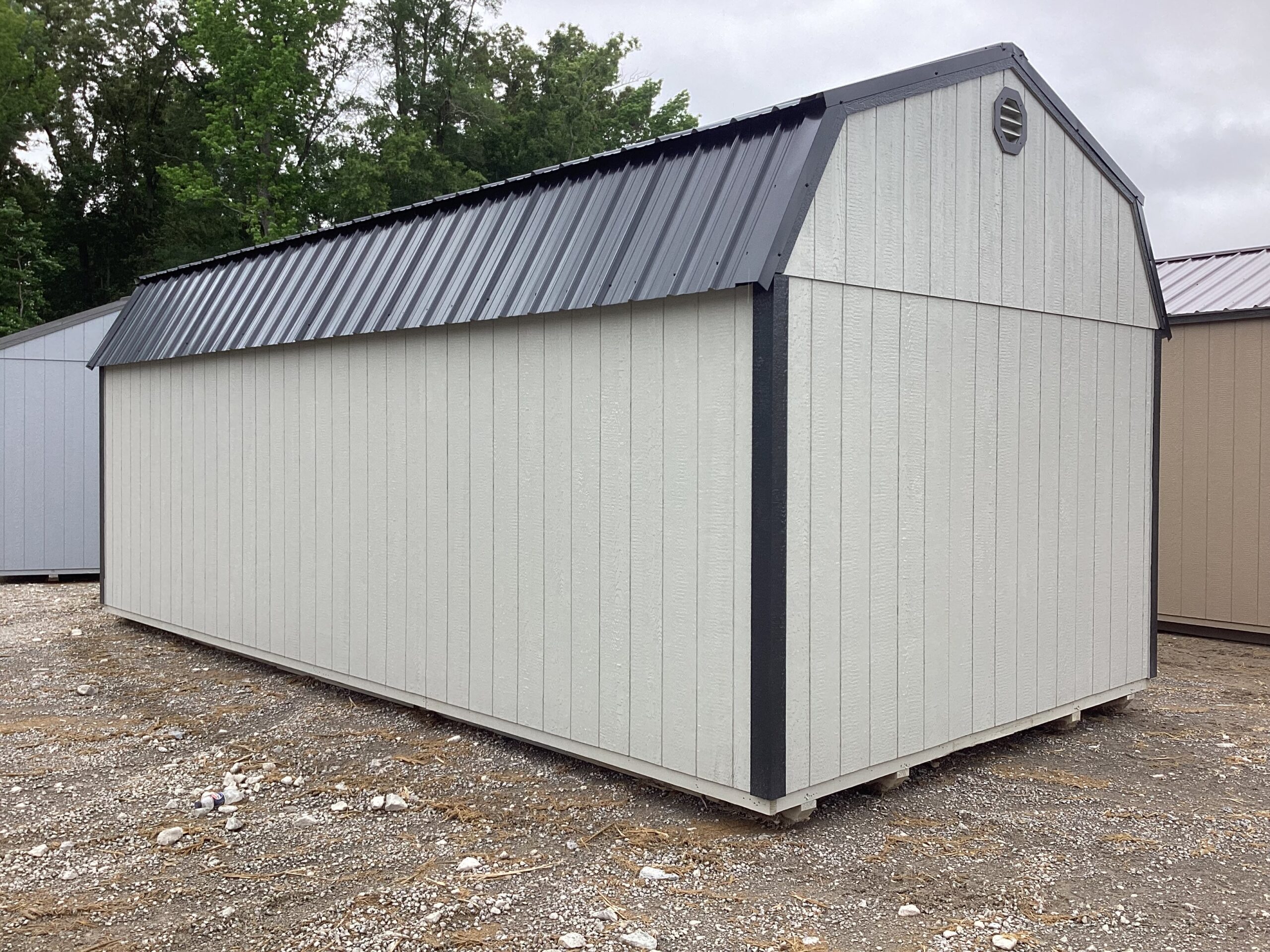 Traditional Side Lofted Barn 12 x 24 - Image 6