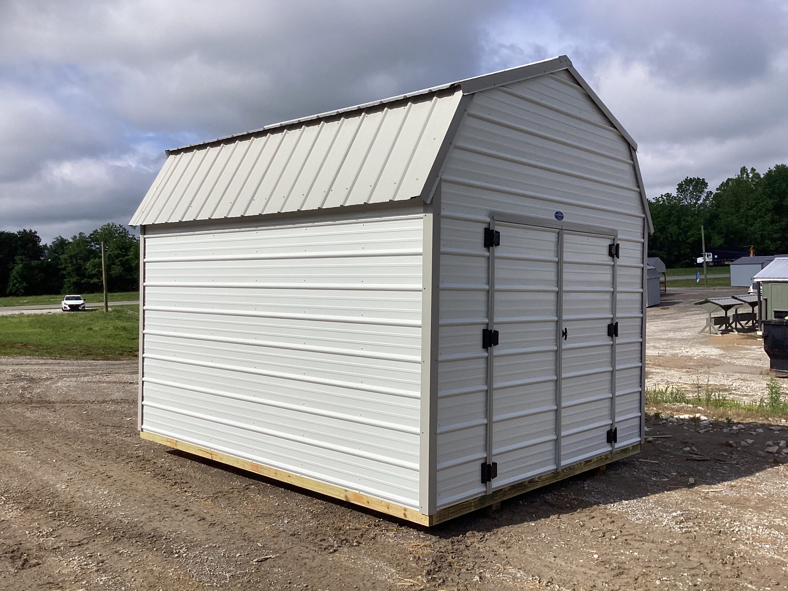 Metal Lofted Barn 10 x 12 - Image 2