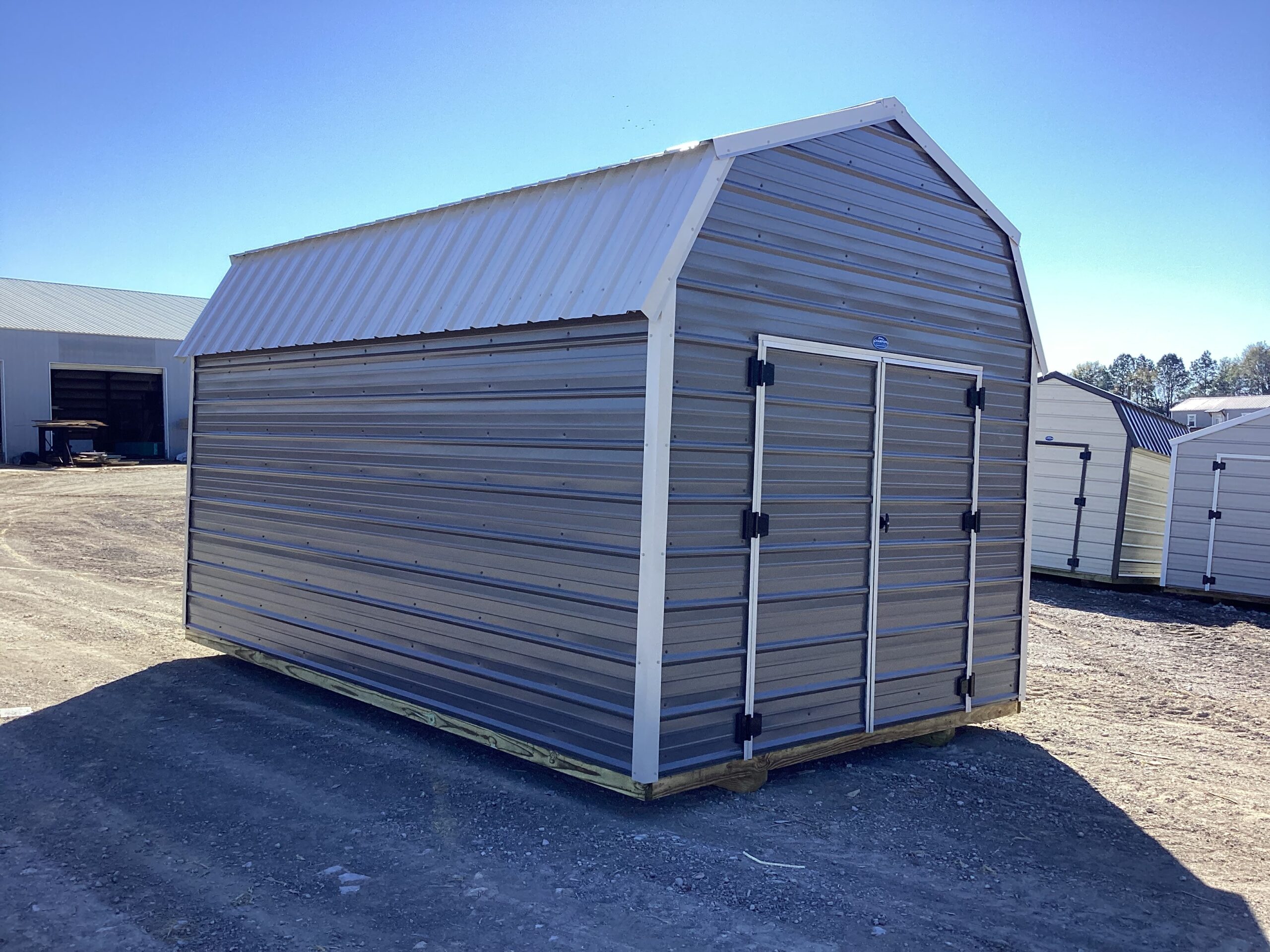 Metal Lofted Barn 10 x 16 - Image 2