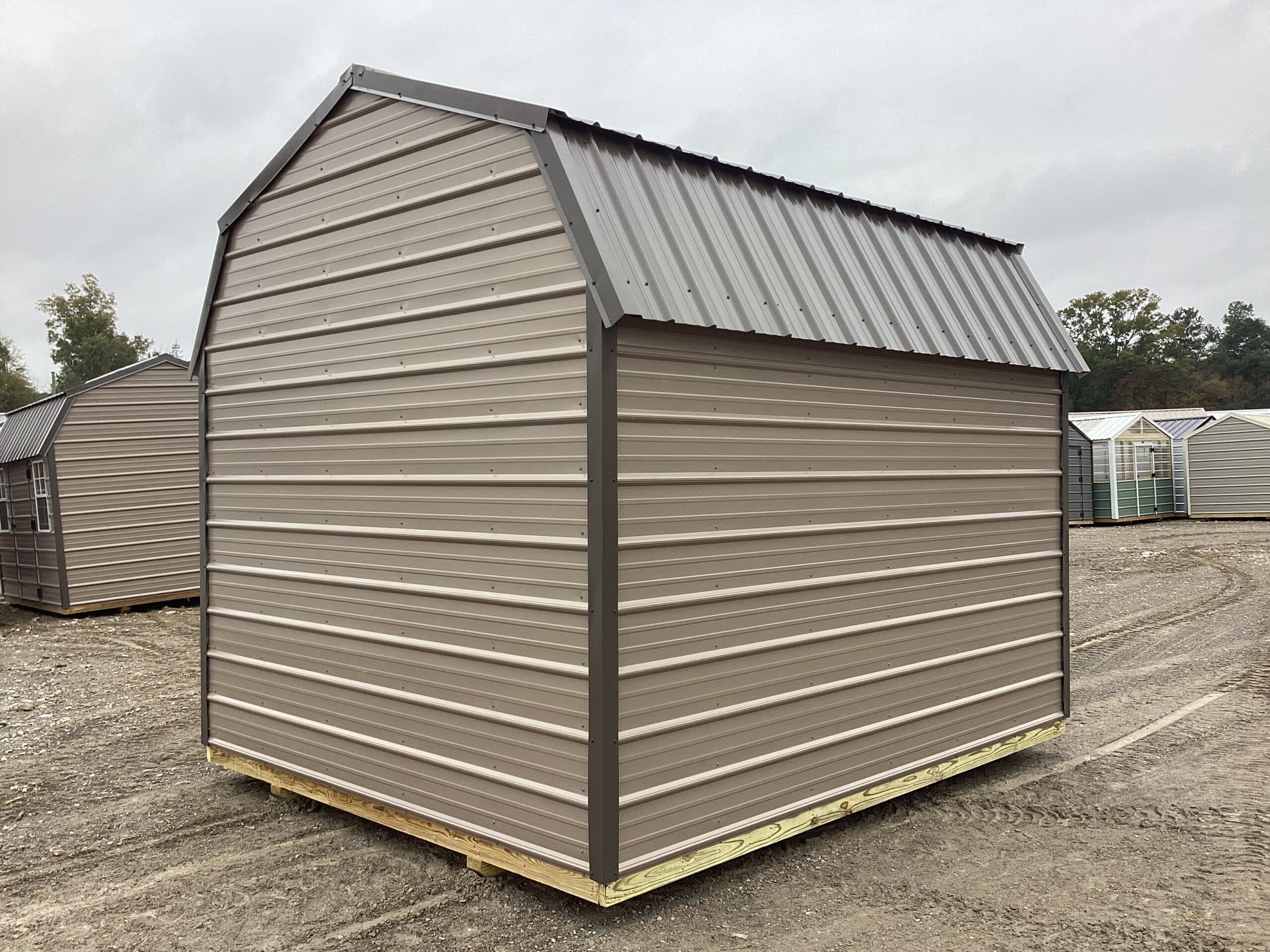 Metal Lofted Barn 10 x 12 - Image 2