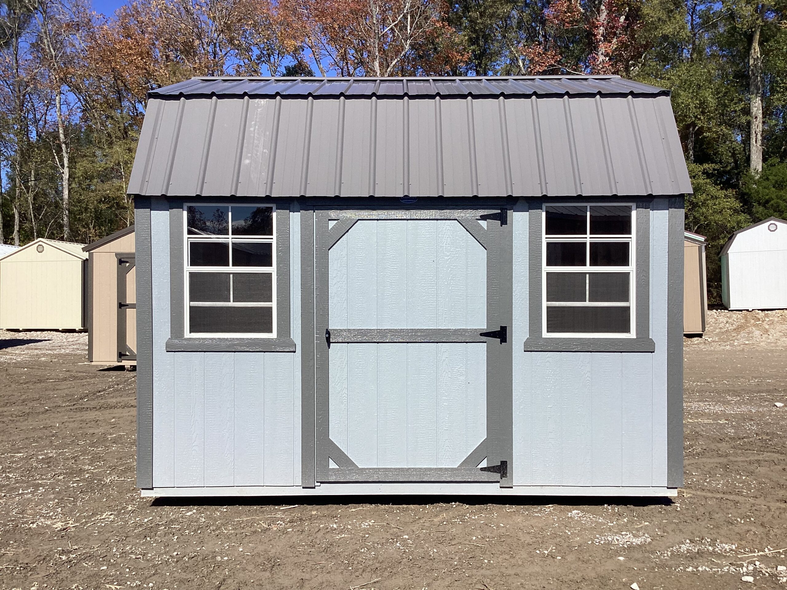 Traditional Side Lofted Barn 10 x 12 - Image 2