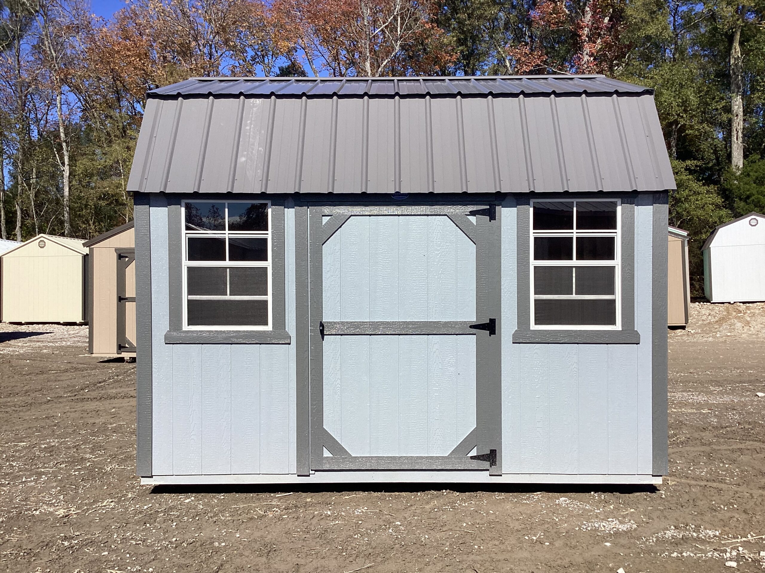 Traditional Side Lofted Barn 10 x 12 - Image 7