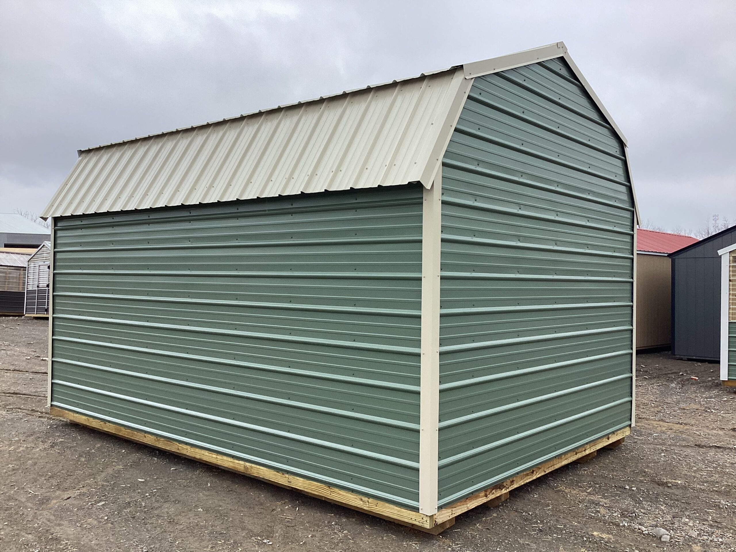 Metal Lofted Barn 12 x 16 - Image 4