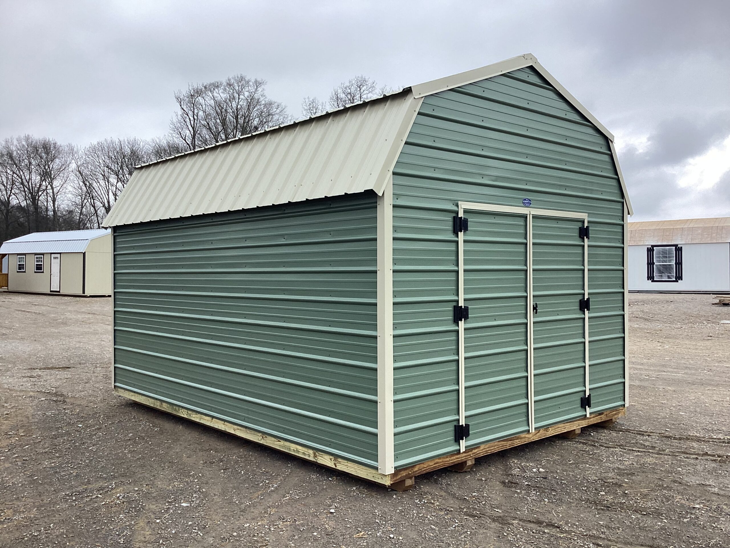Metal Lofted Barn 12 x 16 - Image 3