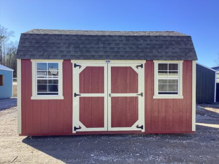 Traditional Side Lofted Barn 10 x 16