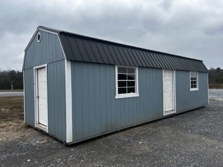 Traditional Side Lofted Barn 12x32