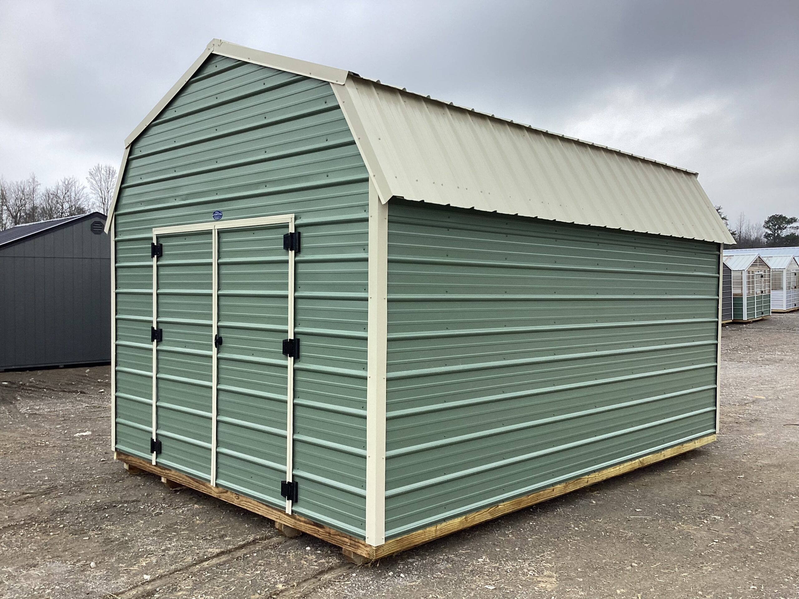 Metal Lofted Barn 12 x 16 - Image 2