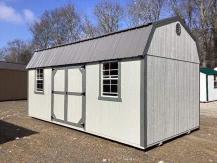 Traditional Side Lofted Barn 10 x 20
