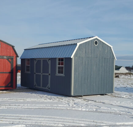 Traditional Side Lofted Barn 10 x 20