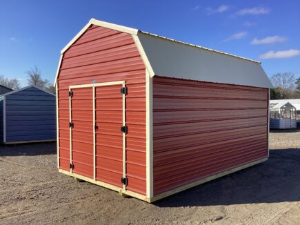 Metal Lofted Barn 10 x 16