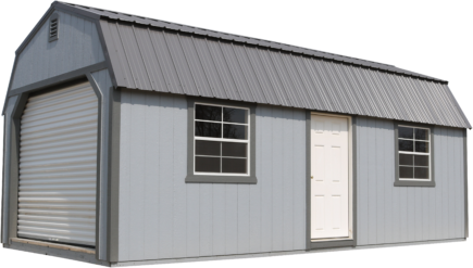 12x24 Elite Lofted Barn Garage