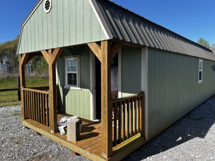 Elite Lofted Barn Cabin 12x36