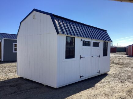 Traditional Side Lofted Barn 10 x 16