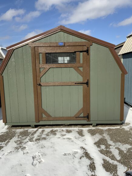 Traditional Short Wall  Barn 10 x 16