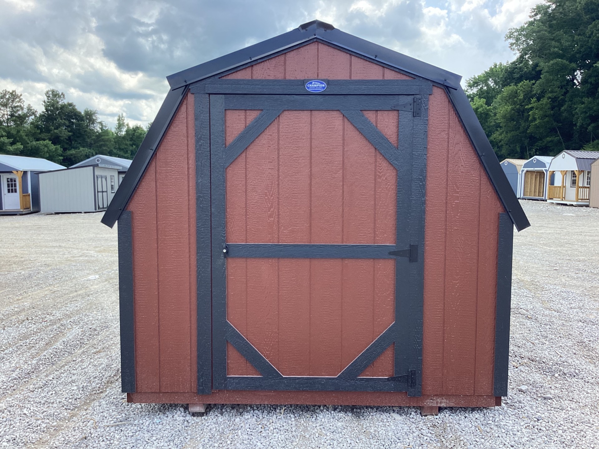 Traditional Short Wall Barn 8 x 12 - Image 4