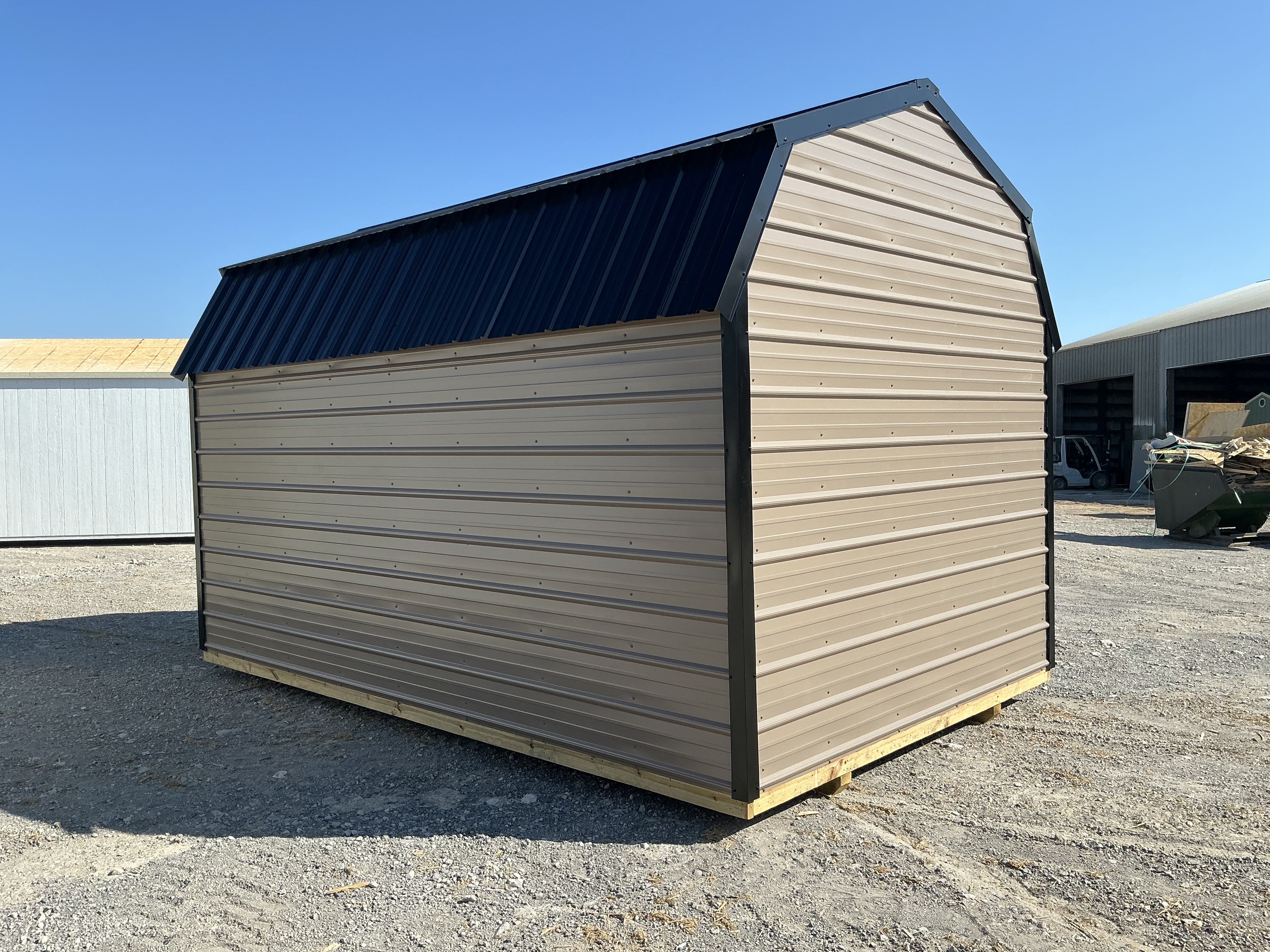 Metal Side Lofted Barn 10 x 16 - Image 6