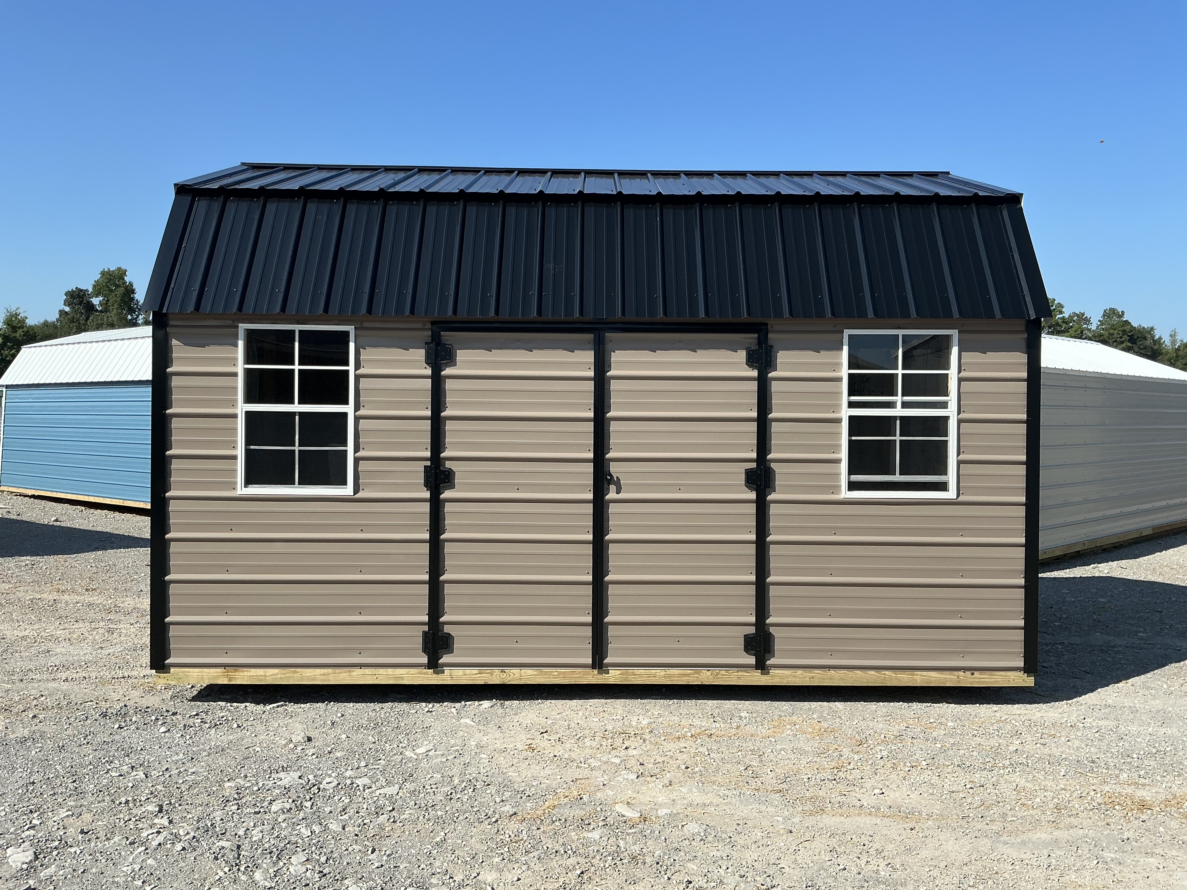 Metal Side Lofted Barn 10 x 16 - Image 3