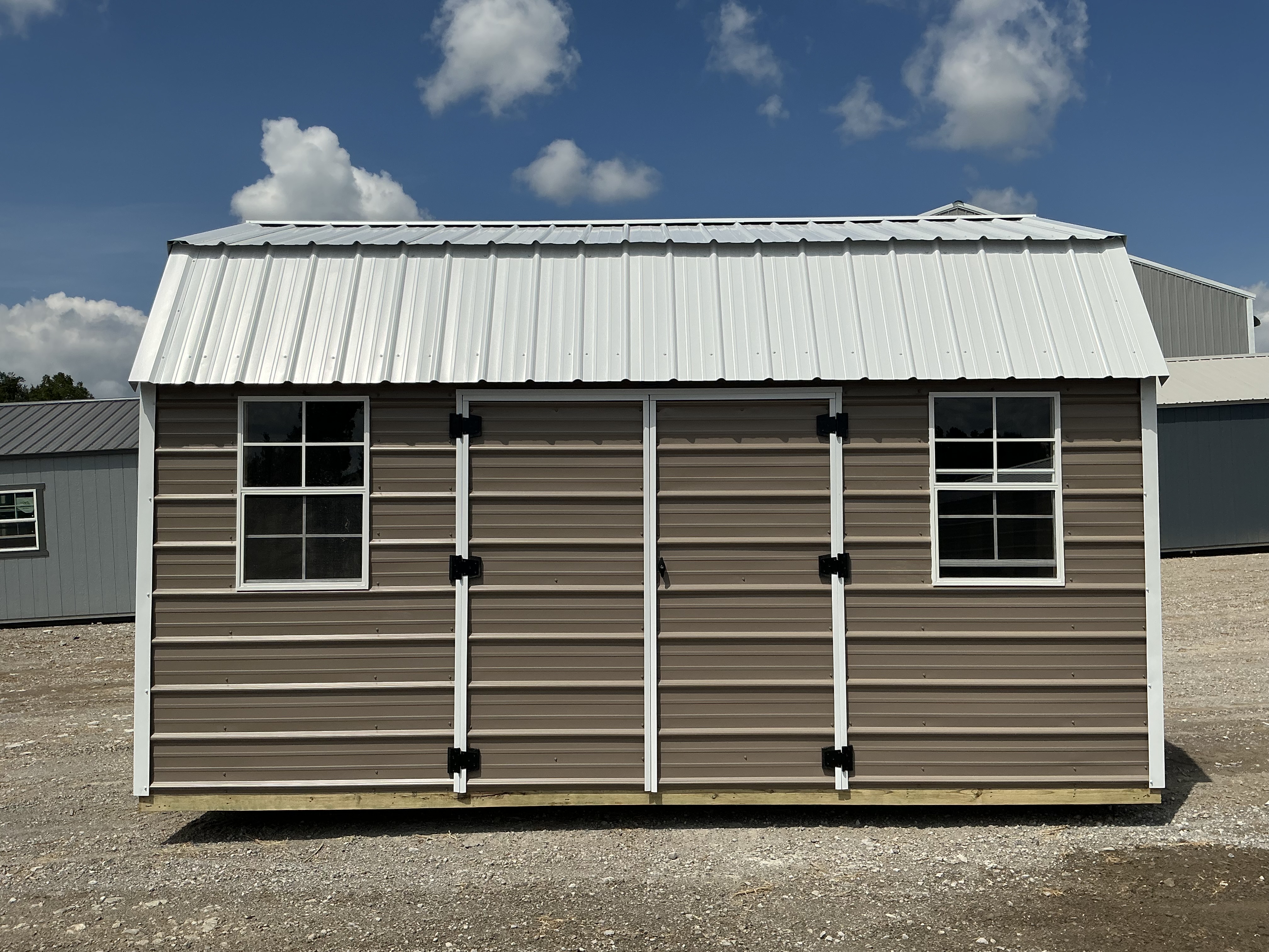 Metal Side Lofted Barn 10 x 16 - Image 4