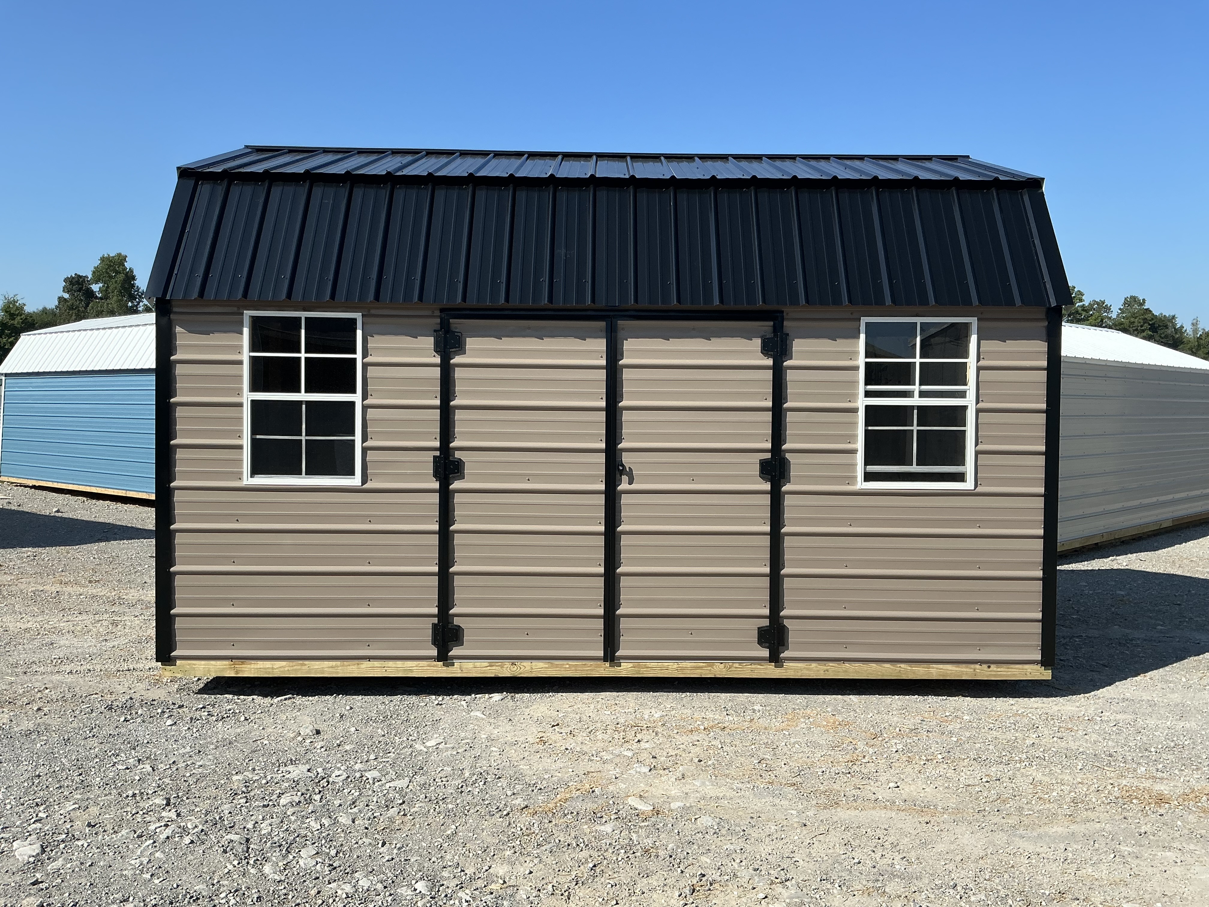 Metal Side Lofted Barn 10 x 16 - Image 4